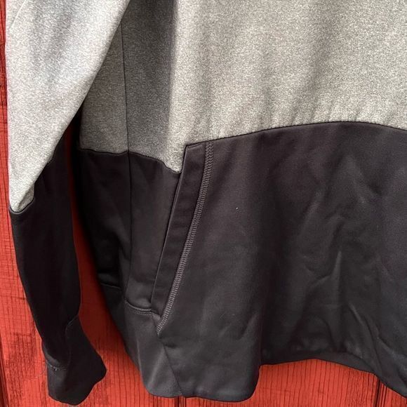 Nike Men's Therma-Fit Pullover Hoodie Five White‎ Stars Graphic Gray Medium - Picture 3 of 6